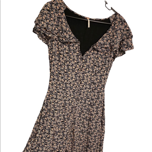 FREE PEOPLE Floral, Ruffles Maxi dress - Picture 6 of 10